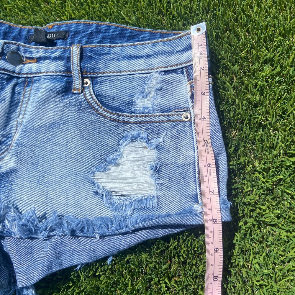 Distressed Micro Shorts - Picture 6 of 7